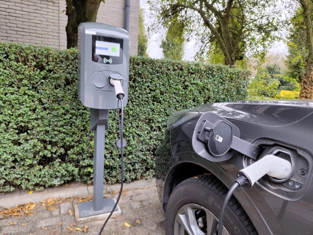 Sustainability at SEALPAC, charging station