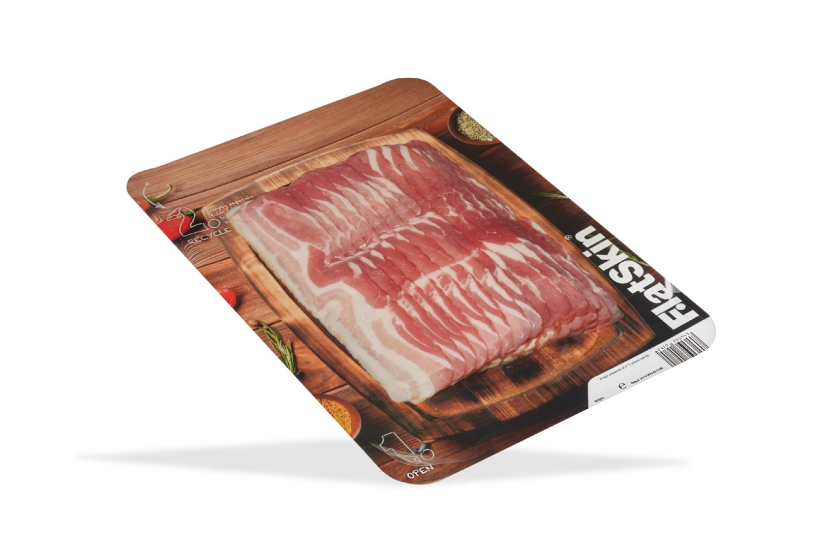 FlatSkin processed meat