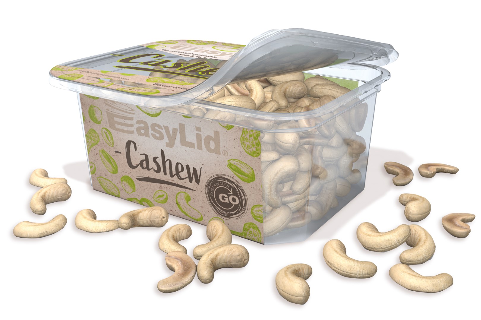 EasyLid confectionery & nuts