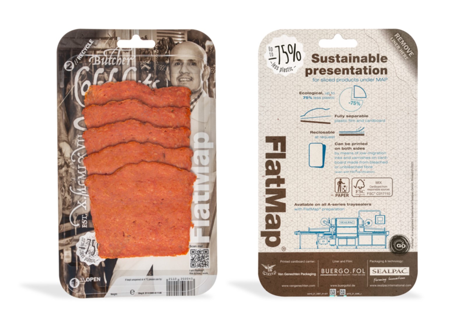 FlatMap processed meat